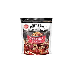 Granola Cereal Red Fruits Maçã, Framboesa e Morango Jordans 400g