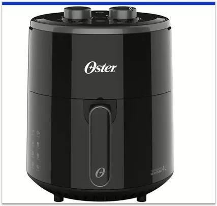 Fritadeira Elétrica Sem Óleo Air Fryer Oster OFRT400 4L – Preta 