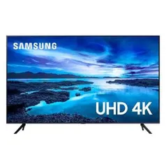 Smart TV Samsung 50” 4K Cinza 50AU7700  Bivolt