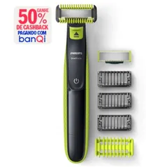 [BANQI 140] Barbeador Philips OneBlade Rosto e Corpo QP2620/10 Bivolt