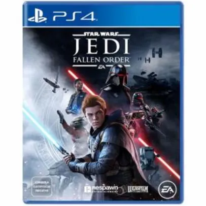 (159 com AME)(Pré-venda) Game Star Wars Jedi Fallen Order - PS4