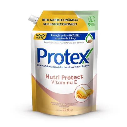 Sabonete Protex Nutri Protect Vitamina E Refil Liquido 900ml