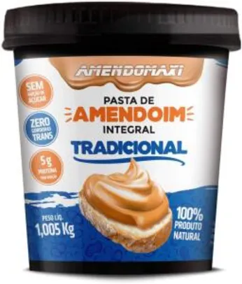 [PRIME] Pasta Integral de Amendoim - 1005G Tradicional – Amendomaxi, Sudract