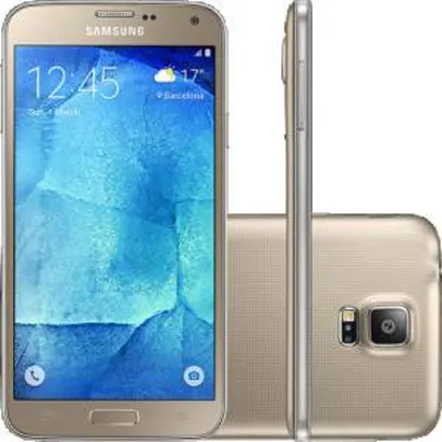 [SouBarato] Samsung Galaxy S5 New Edition Ds Dual Chip Desbloqueado Android 5.1 Tela 5.1" 16GB 4G 16MP - Dourado R$1079,10