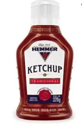 Ketchup Tradicional Hemmer Bisnaga 320g (Min.3) | R$4,15