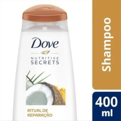 Shampoo Dove 400 ml vários tipos - R$10