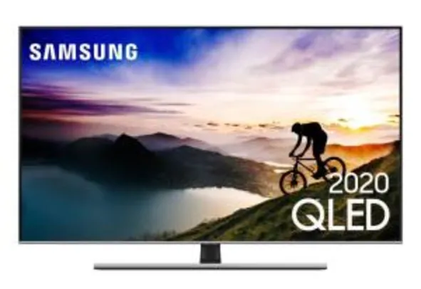[R$3.600 AME] Samsung Smart TV 55" QLED 4K 55Q70T | R$3.900