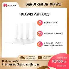 Roteador HUAWEI AX2S Wi Fi 6 5GHz