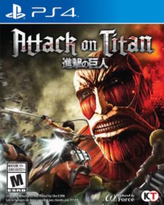 Jogo Attack on Titan - PS4 - R$ 81