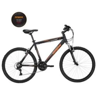 [EXTRA] Bicicleta Aro 26 Mongoose Xtreme SPT com 21 Marchas e Suspensão Dianteira - Preta R$550