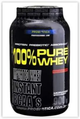 [SubMarino] 100% Pure Whey Protein 900G - Probiótica  por R$ 57