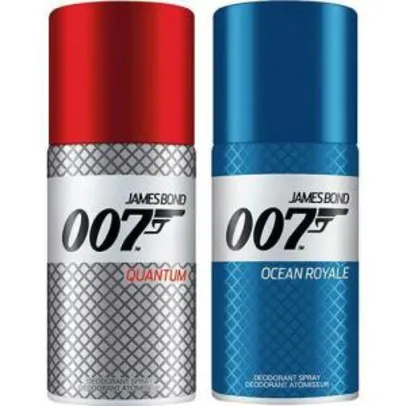 Desodorante James Bond Ocean Royale + Quantum

R$ 15.80