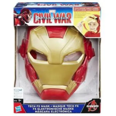 Máscara Eletrônica do Homem de Ferro Marvel Capitão América: Guerra Civil