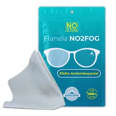 Flanela Antiembaçante Para Oculos Efeito Duradouro Original NO2FOG