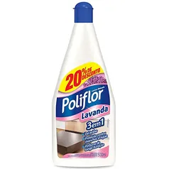 Lustra Móveis Poliflor 500mL (Leve 3 Pague 2)