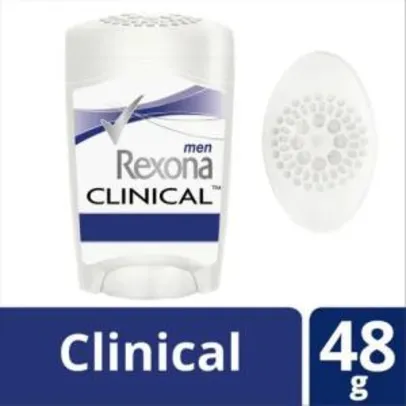 (BH e Região) Desodorante Antitranspirante Rexona Men Clinical Clean 48g