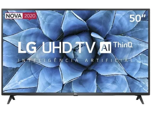 Smart TV 50" LG 50UN7310 UHD 4K Wifi Bluetooth Hdr Inteligência Artificial Thinq Ai