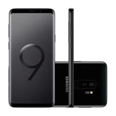 Samsung Galaxy S9 plus 128GB Preto 4G Tela 6.2 Câmera 12MP