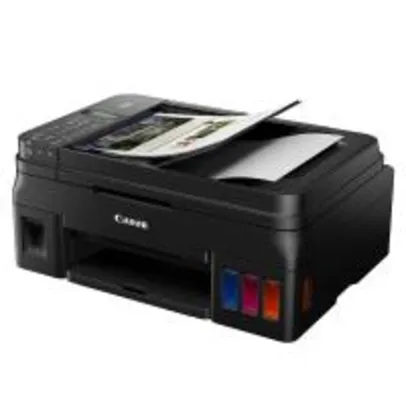 Multifuncional Tanque de Tinta Canon G4110 Wireless - Impressora, Copiadora, Scanner e Fax - R$764