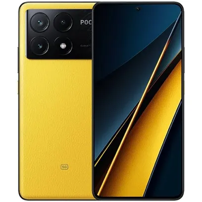 Foto do produto Xiaomi Poco X6 Pro 5G 256GB - 12GB Ram (Yellow) Amarelo - Pocophone