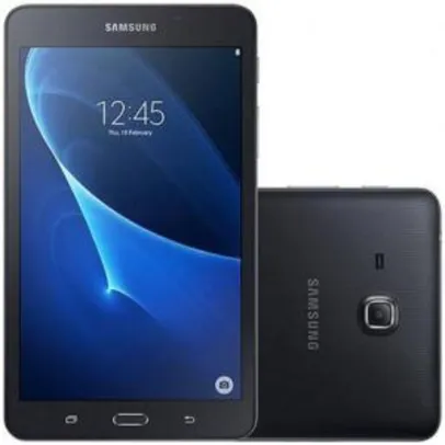 [LEIA DESCRIÇÃO] Tablet Samsung Galaxy Tab A, Preto, T285, Tela de 7”, 4G