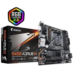 Placa Mãe B450 AORUS M AMD AM4 mATX - R$ 649