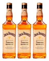 3 X Licor Whiskey Jack Daniels Honey 1000ml [Marketplace]