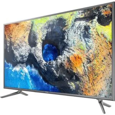 Smart TV LED 49" Samsung 49MU6120 Ultra HD 4K 3 HDMI 2 USB Wi-Fi HDR - R$ 1870