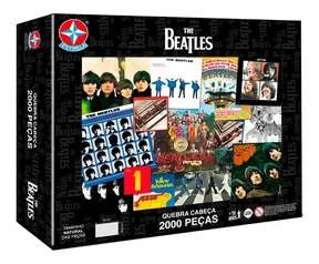 Quebra-cabeça Estrela The Beatles de 2000 peças | R$ 68