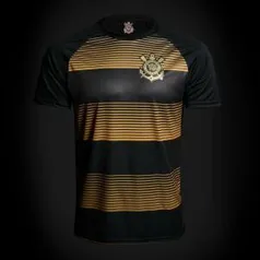 Camisa Corinthians Silverstone Edição Limitada Masculina - Preto e Dourado | R$ 60