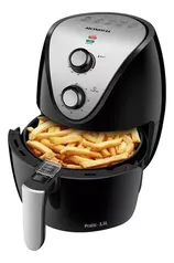 (Meli+) Mondial AF-30-I fritadeira elétrica air fryer sem óleo 3,5L cor preto e inox 127V