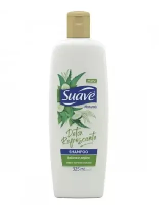 Shampoo Suave Naturals Detox Refrescante Babosa e Pepino