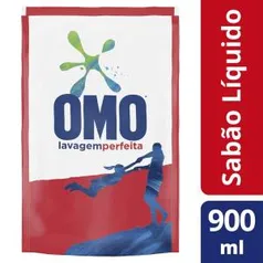 Sabão Líquido Omo Lavagem Perfeita Refil 900 Ml, OMO