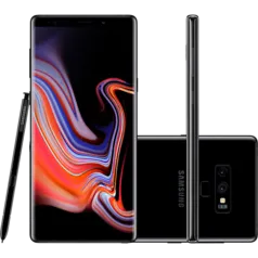 (SC AME R$804)Smartphone Samsung Galaxy Note 9 128GB Nano Chip Android Tela 6.4" Octa-Core 2.8GHz 4G