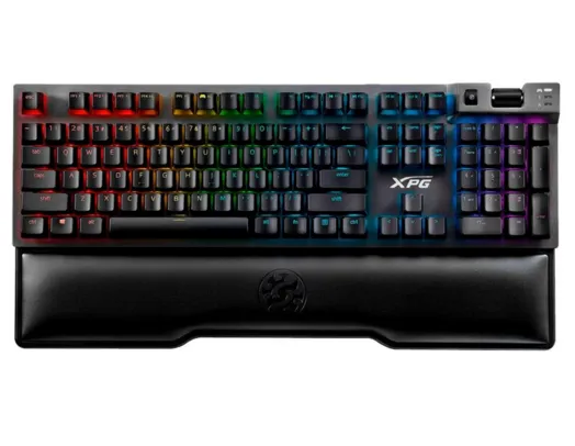 Teclado Mecânico Gamer XPG Summoner, RGB, Switch Cherry MX Speed Silver, US