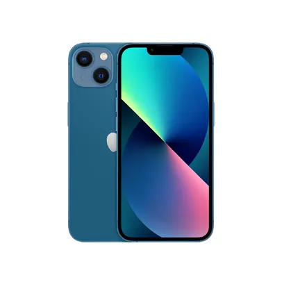 Smartphone Apple iPhone 13, 256GB, Azul, 5G, 6.1'' Super Retina XDR OLED, Câmera Dupla 12MP, Selfie 12MP, IOS 15