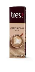 (Prime) Cápsula de Cappuccino Avelã Três, Compatível com Três, Contém 10 Cápsulas