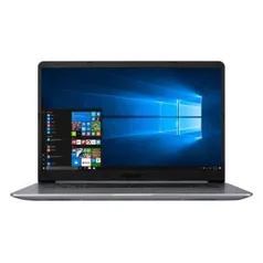 Notebook Vivobook X510UR-BQ291T Intel Core i5 8GB (GeForce 930MX com 2GB) 1TB Tela Nano Edge 15,6'' W10 Cinza - Asus - R$2640