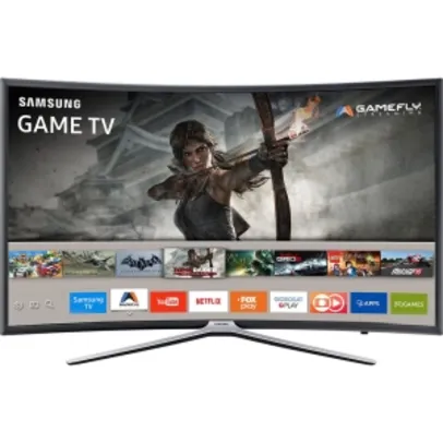 Smart TV LED Tela Curva 40" Samsung 40K6500 R$1699,99