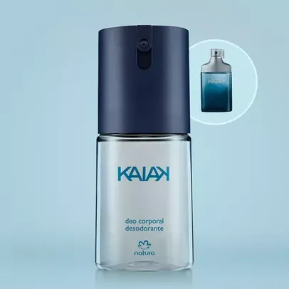 Desodorante Corporal Natura Kaiak, 100ml - Spray Masculino