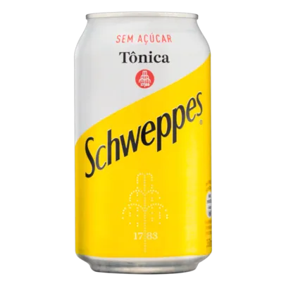 Água Tônica Sem Açúcar Schweppes LATA 350ML