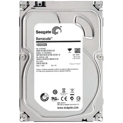 HD 1TB Seagate Barracuda Interno 3.5 SATA3