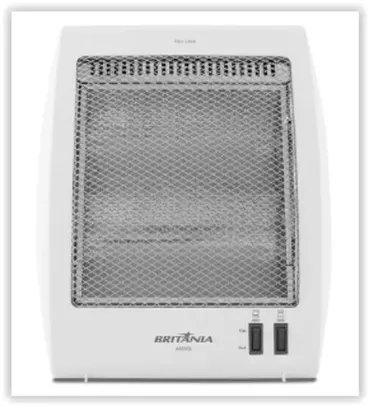 Aquecedor Halogênio Britânia 800W AB800B - 220v