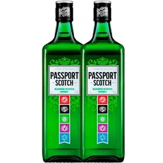 Kit Whisky Passport 1 Litro - 2 garrafas