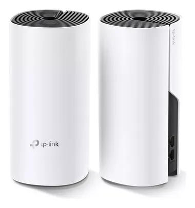 Kit Roteador Tp-link Deco M4 Mesh Gigabit Dual-band Ac1200 Cor Branco