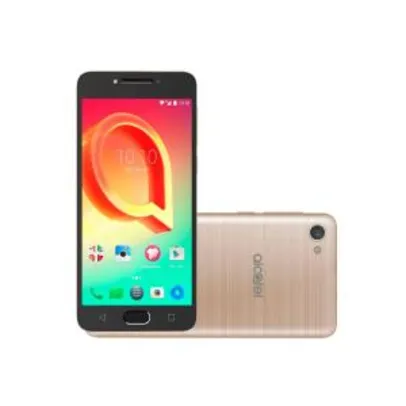 Smartphone Alcatel A5 Max, Dourado, 5085N, Tela de 5.2", 32GB, 13MP