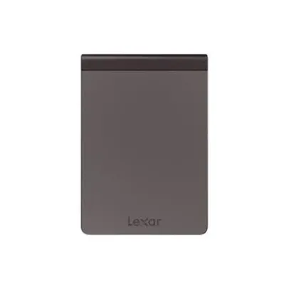 (R$134 com Cashback Pelando)  SSD Externo Lexar 512GB SL200, USB 3.1, Leitura 550MB/s Gravação 400MB/s - LSL200X512G-RNNNU