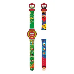 Angry Birds Relógio Troca Pulseiras - R$7,29