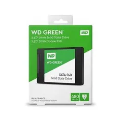 SSD WD Green 480GB R$330