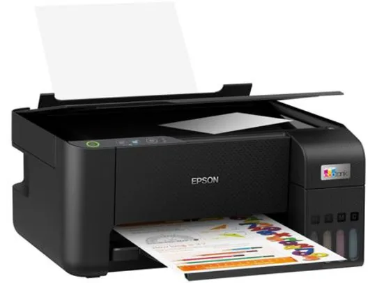 Impressora Multifuncional Epson Ecotank L3210 - Tanque de Tinta Colorida USB - Impressora Tanque de Tinta - Magazine Luiza